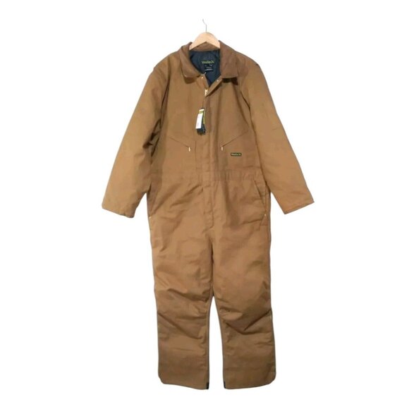 Walls Insulated Duck Canvas Overalls Men's Size 2XL Enduro Flex Stretch NEW - Picture 6 of 7